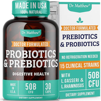 Prebiotics and Probiotics: Lactobacillus Gasseri, Lactobacillus
