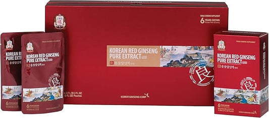 CheongKwanJang Korean Red Ginseng Pure Extract 100% 6-Year-Old 6-Year-Old Ginseng 30 Count
