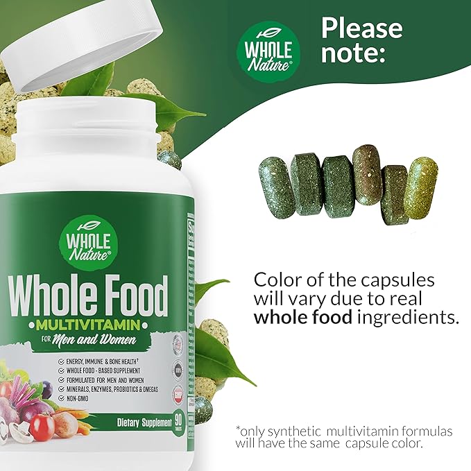 Whole Food Multivitamin for Men and (1)