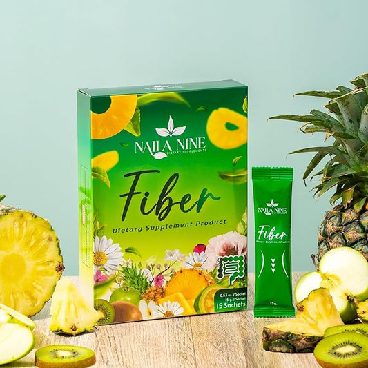 Prebiotic Fiber Supplement Powder Apple and 15 Sachets