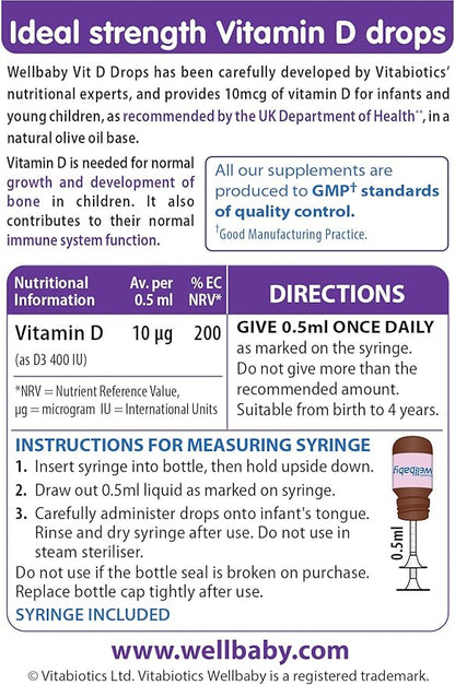 30 ml Vitamin D Drops