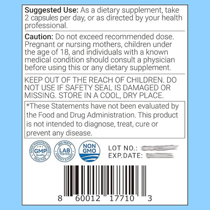 Ashwagandha Supplements with Maca Magnesium Vitamin B6 B12 for Energy Support, Calmness, and Restful Sleep, Support Cortisol Supplement for Men and Women, 90 Capsules