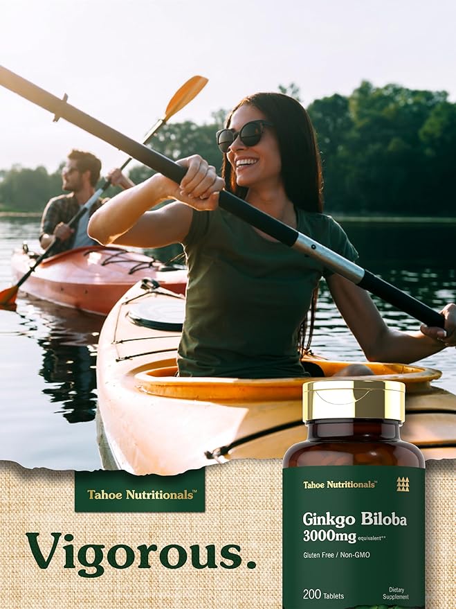 Carlyle Ginkgo Biloba 3000mg Per 200 Tablets