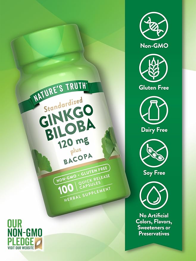 Ginkgo Biloba 120mg 100 Quick