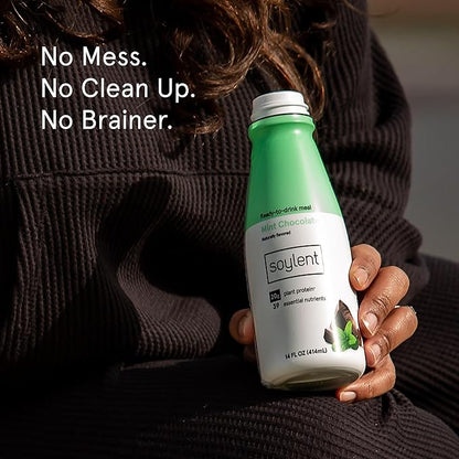 Soylent Mint Chocolate Plant Protein Meal 14 fl