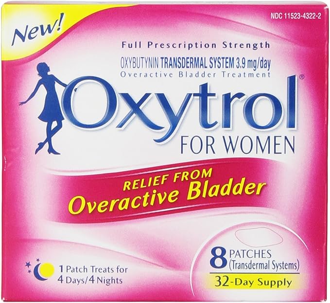 Oxytrol for Women Overactive Bladder Transdermal 8 Count
