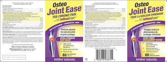 Webber Naturals Osteo Joint Ease™ 80 easy-swallow