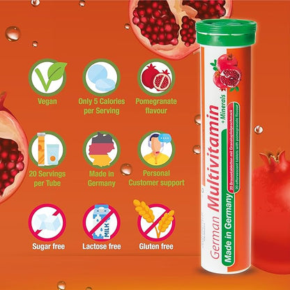 T&D German Multvitamin + Minerals 10 2 Minerals 40 Vegan