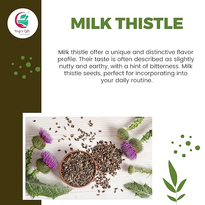 Milk Thistle Seeds 1 LB (Whole)