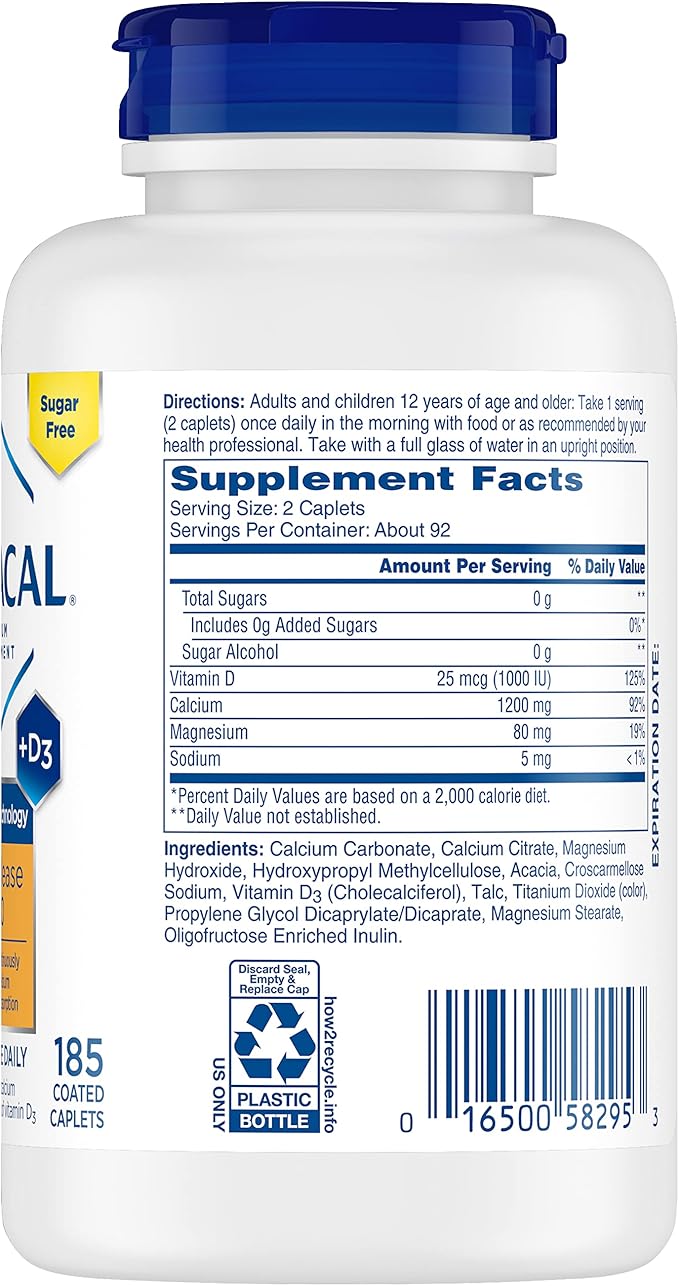 CITRACAL Slow Release 1200, 1200 mg 10,000 mcg, 120 Ct