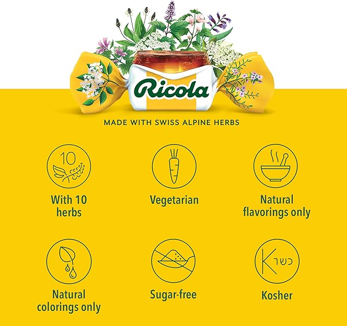 Ricola Original Herb Cough Suppressant Throat 9 Count 1)