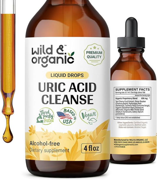 Uric Acid Cleanse Liquid Supplement 4 fl