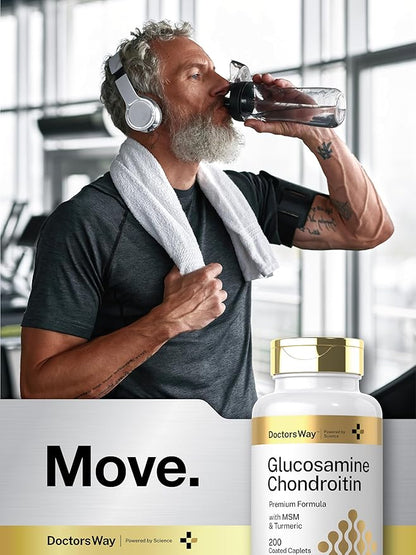 Doctor's Way Glucosamine Chondroitin 200 Caplets