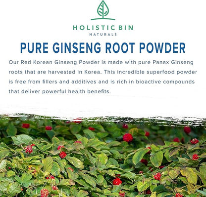 Korean Red Ginseng Powder Pure Panax (50g)