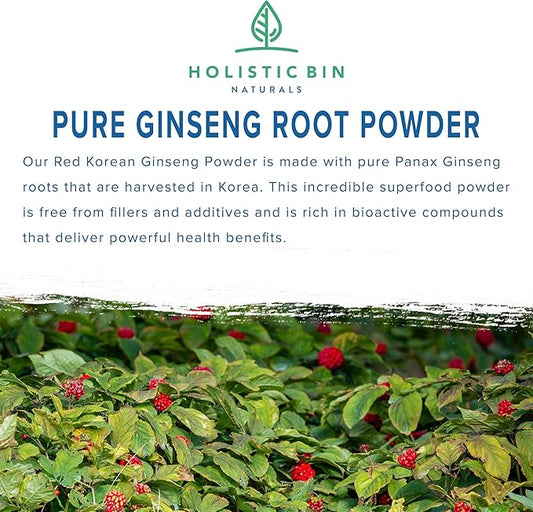 Korean Red Ginseng Powder Pure Panax (50g)