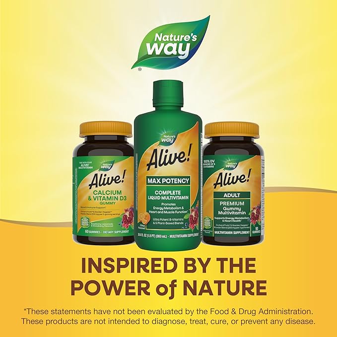 Nature's Way Alive! Max Potency Complete 30.4 Fl