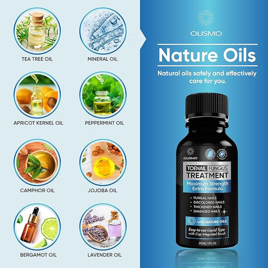 Toenail Fungus Treatment, Nail Fungus Treatment 30ML (1 (1 FLOZ)