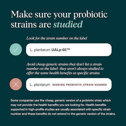 Ora Organic Probiotics with Prebiotics - 52 Billion CFU 11 Clinically Studied Strains for Digestive Health, Trust Your Gut, Gluten Free, 60 Capsules