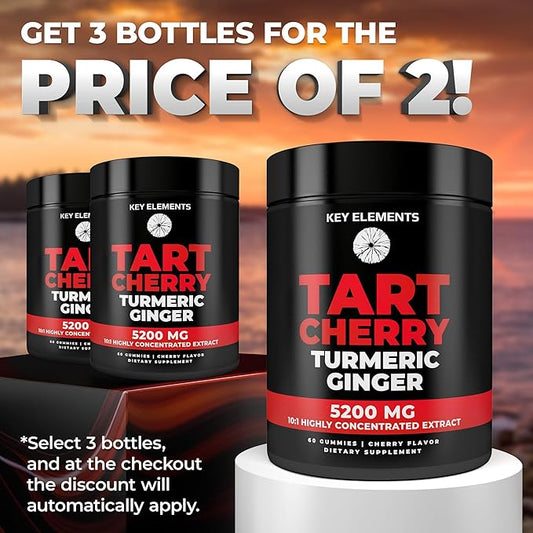 [Ultra Strength] Tart Cherry Gummies Extract 5200 Mg