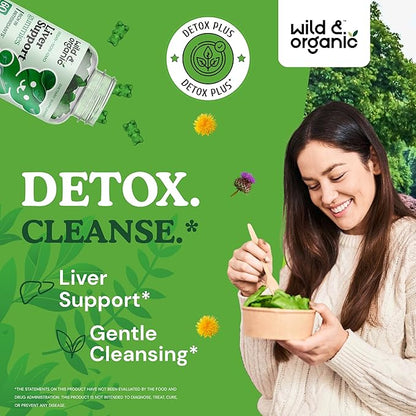 Wild & Organic Liver Support Gummies 60 Milk