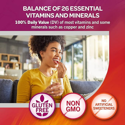 Geritol, Multivitamin Supplement, Contains B-Vitamins, Antioxidants, 26 Essential 40 Tablets