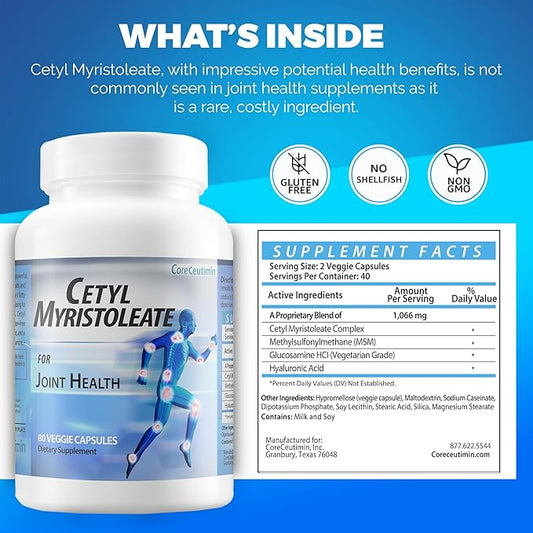 Cetyl Myristoleate - Omega 5 Fatty (240 Count)
