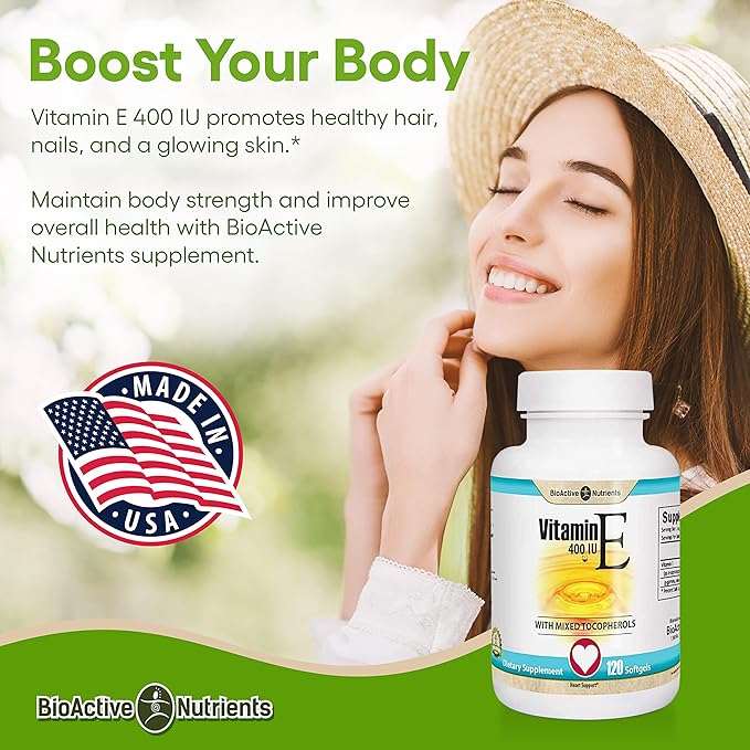 Vitamin E 400 IU Supplement 120 Gel
