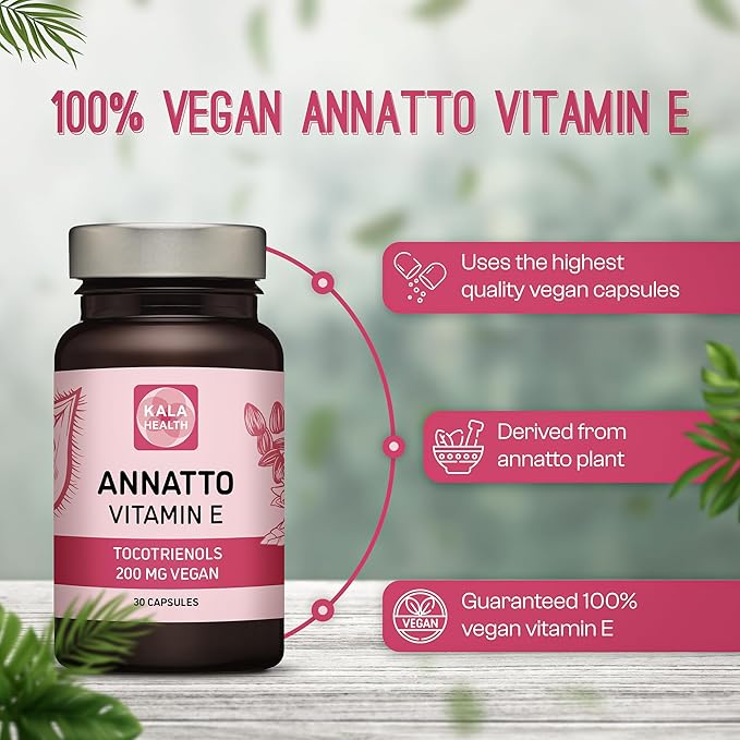 Kala Health Annatto Tocotrienols Vegan Vitamin 200mg - (30)