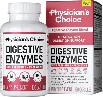 Physician's CHOICE Digestive Enzymes 180 CT