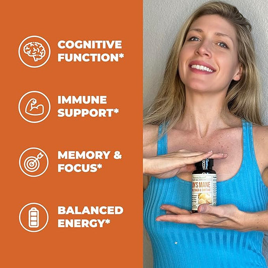 Lions Mane Supplement Capsules 60 High
