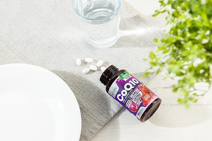 CoQ10 100mg Softgels, High Absorption Coenzyme Q10, Heart 60 Count 2 Month