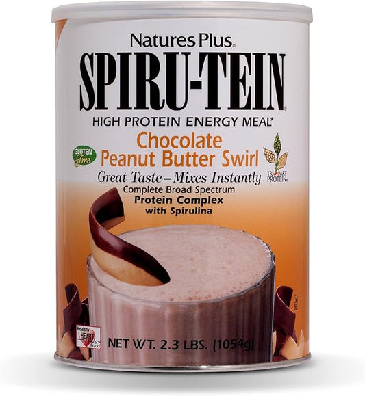 Natures Plus SPIRU-TEIN Shake 2.3 lbs, 34 Servings
