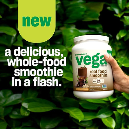 Vega Real Food Smoothie, Wildberry Bliss 20g Plant 1.30 lbs
