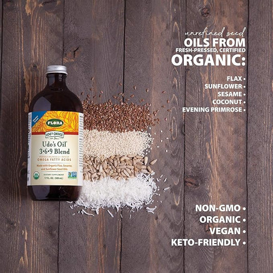 Flora UDO’s Oil Omega 3-6-9 32