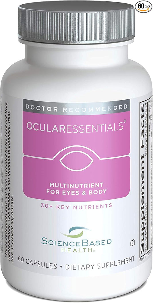 ScienceBased Health OcularEssentials Whole Body Formula 30 Key 60 Capsules