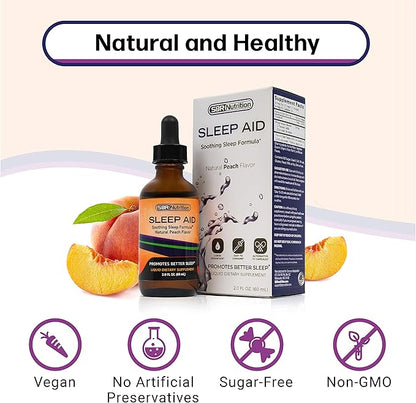 Natural Sleep Aid Liquid Drops 5 mg 2 fl