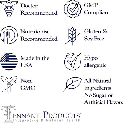 Dr Tennant's - Digestive Enzymes Formula 2x DPP-IV 200 Count