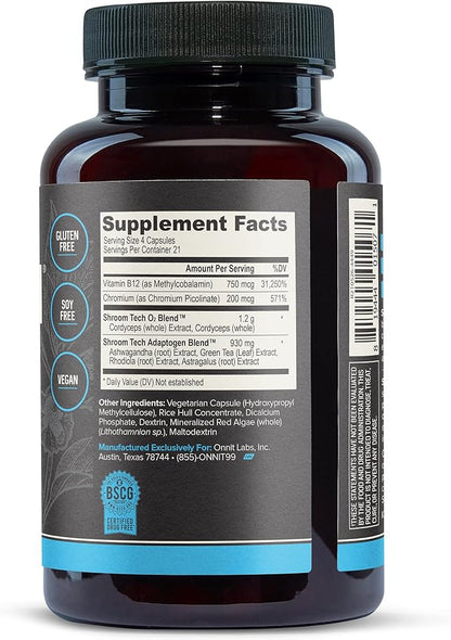 Onnit Shroom Tech SPORT: Clinically Studied (84ct)