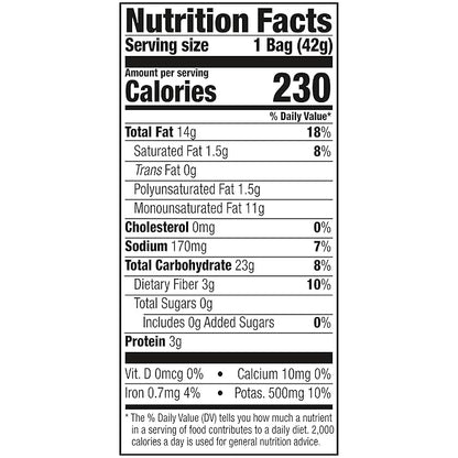 Kettle Brand Potato Chips, Sea Salt Kettle Chips, Snack Bag 1.5 Oz (Pack of 24)