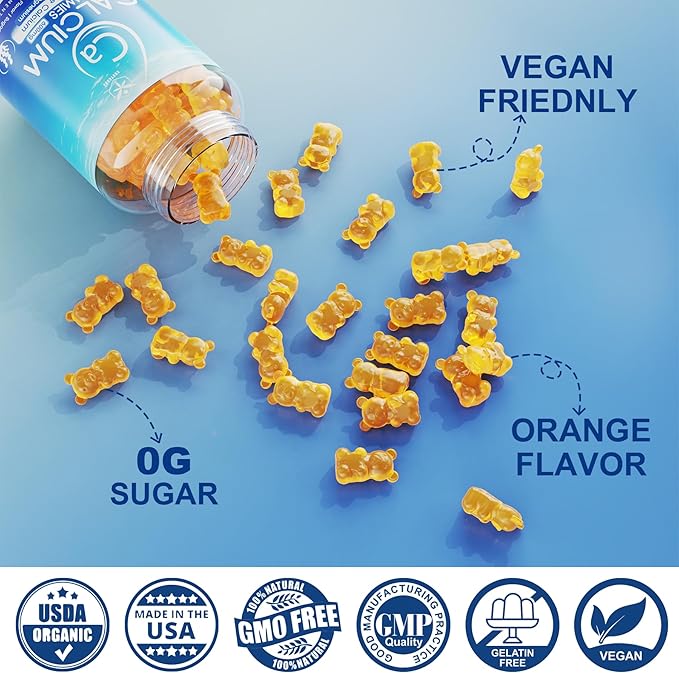 Algae Based Calcium Supplement 600mg, Ocean D3, K2, K2, Magnesium, B6, B12 B12 for 2 Pack