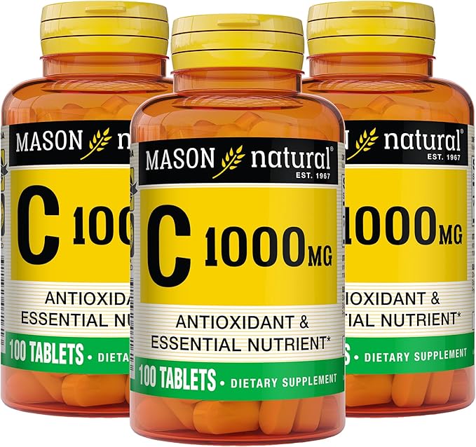 MASON NATURAL Vitamin C 1,000 mg 100 Tablets 3)