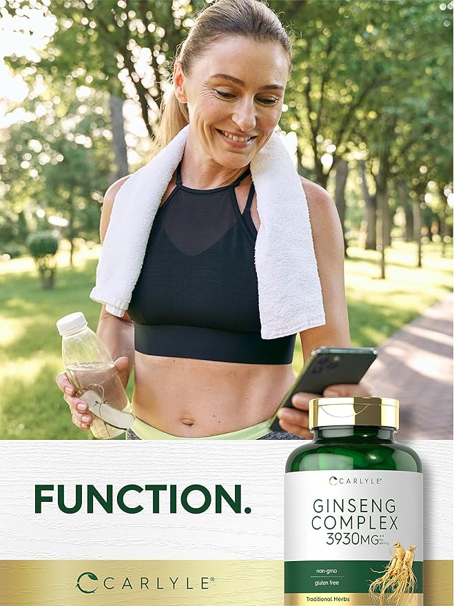 Carlyle Ginseng Complex Capsules 200 Count