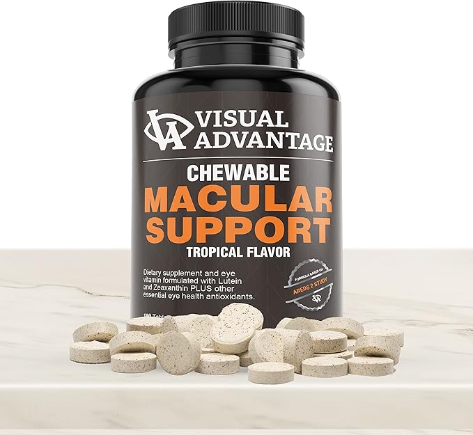 Visual Advantage® Macular Support Chewables – 2 Vitamins 3 Month (180)