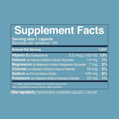 SaltStick Race Ready Electrolyte Capsules 100 Capsules