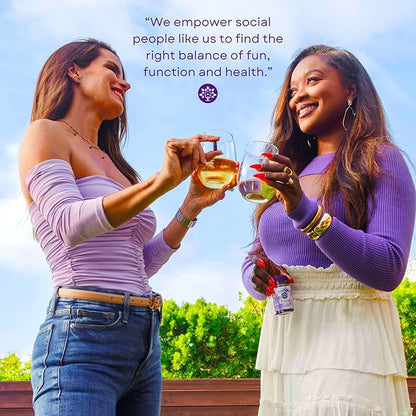 purple tree Next Day, Post-Celebration Wellness - Take Tomorrow | Replenish & Feel Your Best | Ashwagandha, Ginger, Peppermint, Milk Thistle, Electrolytes, Vitamins, 90 Pills