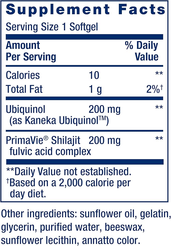 Life Extension Super Ubiquinol CoQ10 200 mg, 30 Softgels