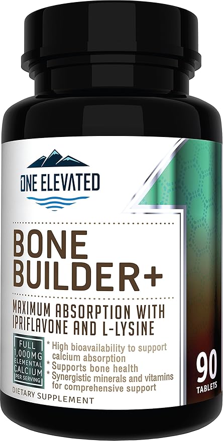 Comprehensive Bone Builder Calcium Supplement. Formulated D3. Works