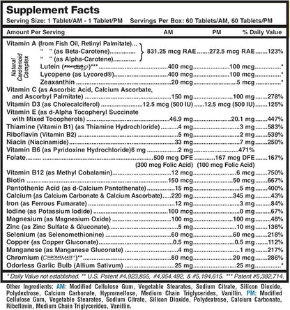 MDR Fitness Tabs Patented Multivitamin 2 Month
