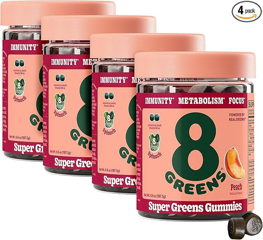 8Greens Daily Greens Gummies B12 - 50 Vegan 4