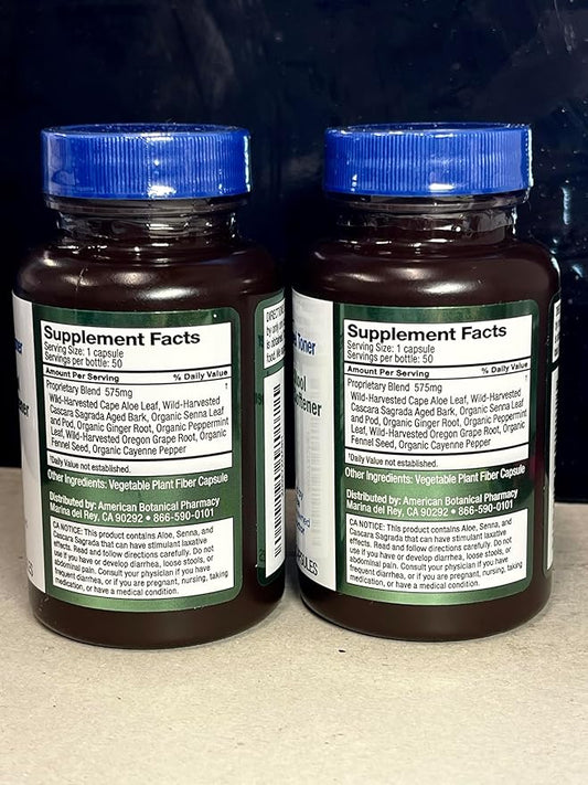 Dr. Schulze's Easy GO Bowel Mover 2-Pack 100% Plant 100 Ct